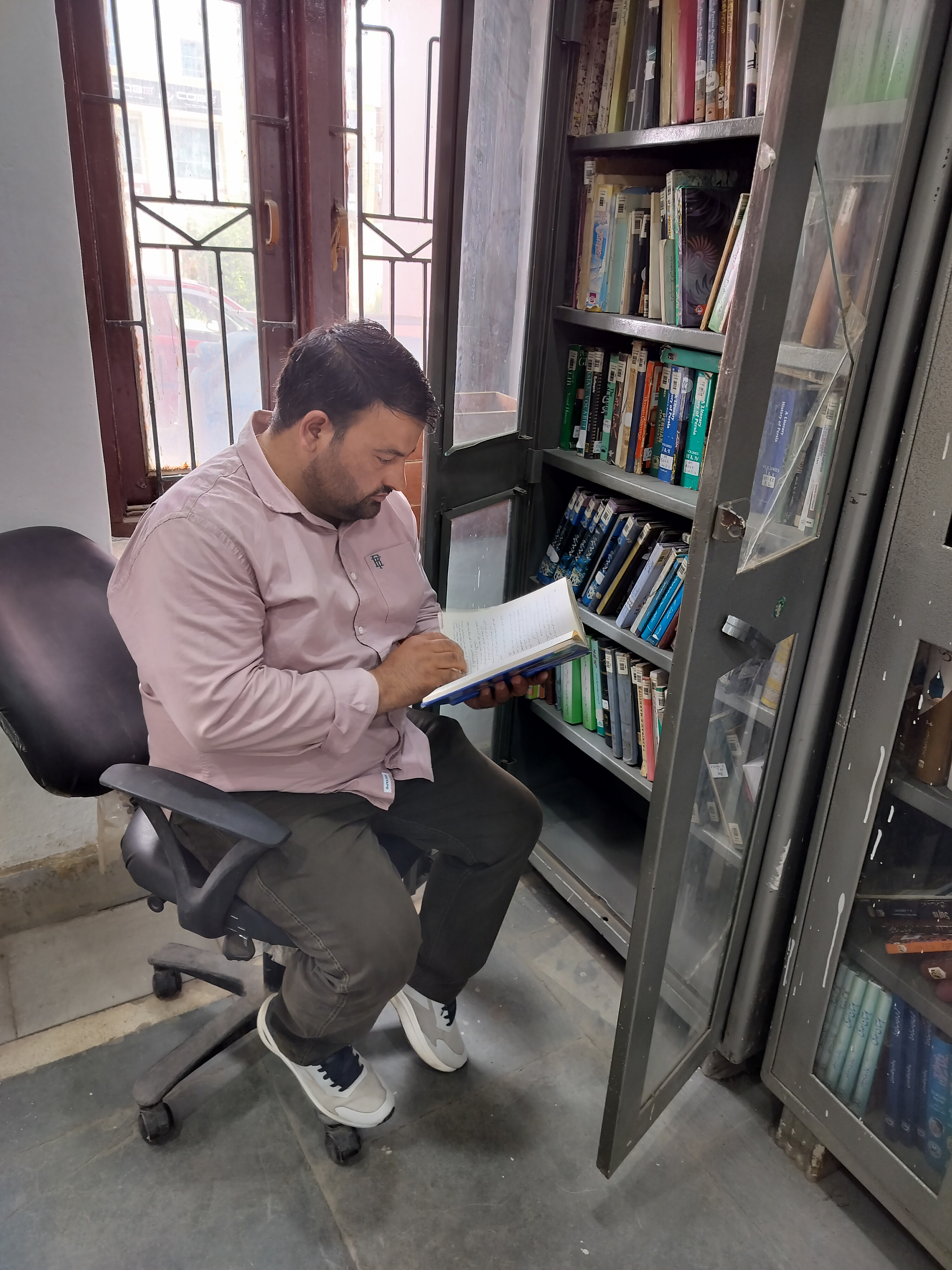 Visit to  Persian section of Central Library on 11/07/2026 to 17/07/2026