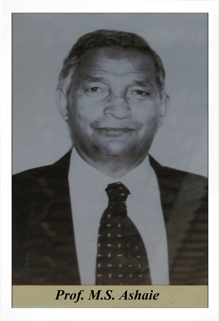 Prof. M.S. Ashai
